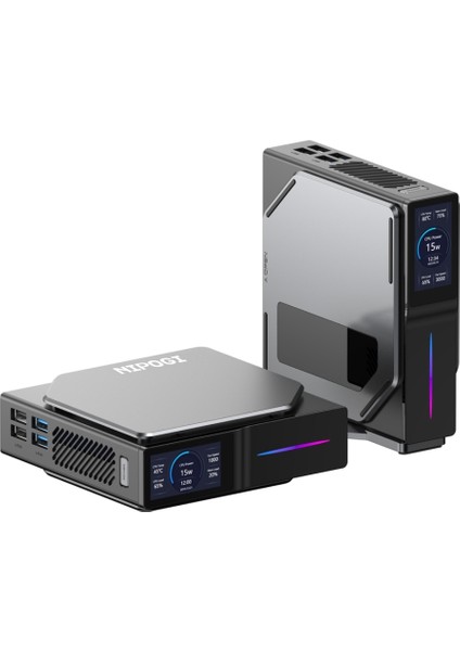 S1 Intel Alder Lake 12.nesil N100 16GB Ddr4 512GB Nvme HDMI Wifi6/bt5.2 WIN11 Pro Mini Pc fırsatları