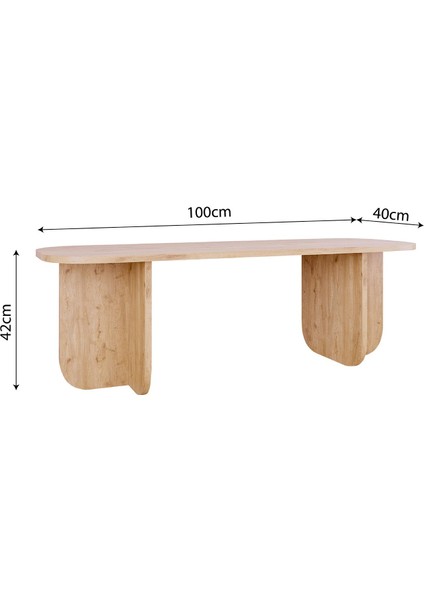 B0030 Beca Tv Ünitesi 100 cm Meşe Tv Sehpası, Televizyon Ünitesi Minimalist Modern 45 Inç Tv Ünitesi indirimleri