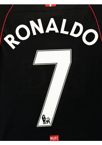 M.united Ronaldo 2008 Deplasman Siyah- Kısa Kol Forması- 10JG fırsatları