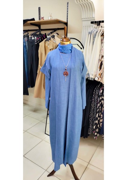 Kadın Iki Parça Tesettür Elbise modelleri