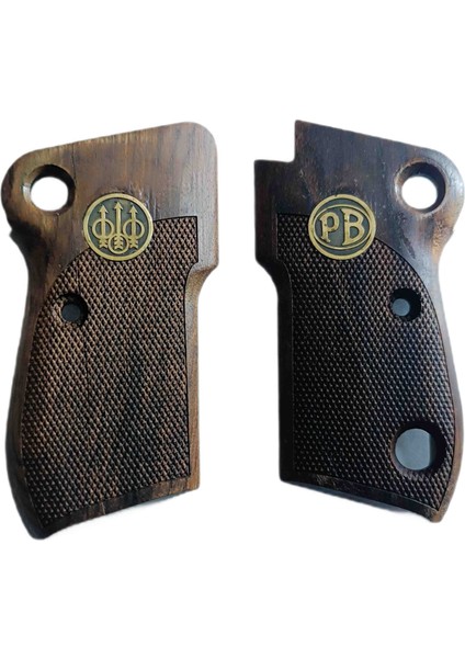 Beretta Mod 951 Saddam Beretta Kabzesi Ahşap Lazer Işlemeli