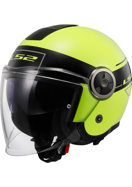 Classy Classıc Siyah-Neon Sarı Kask