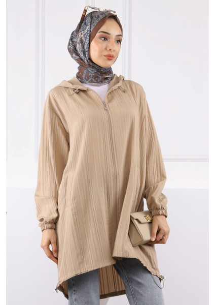 Vizon Kapüşonlu Fermuarlı Kap fırsatları