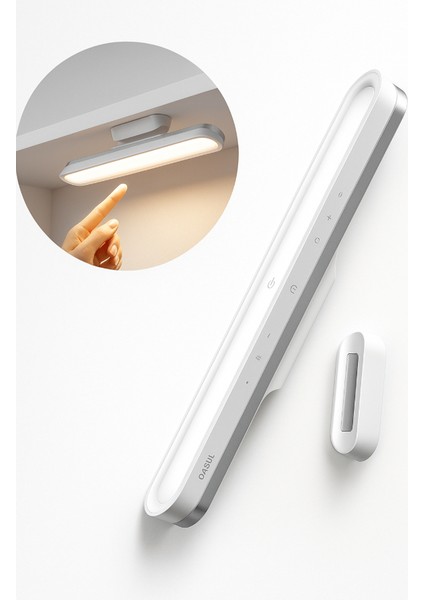 Dokunmatik LED USB Şarjlı Aplik Kablosuz Mıknatıslı Lamba 3 Farklı Işık Rengi