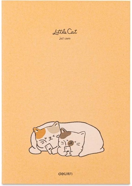 Little Cat Sewing Notebook Çizgili A5 40YP. FA540 fiyatları