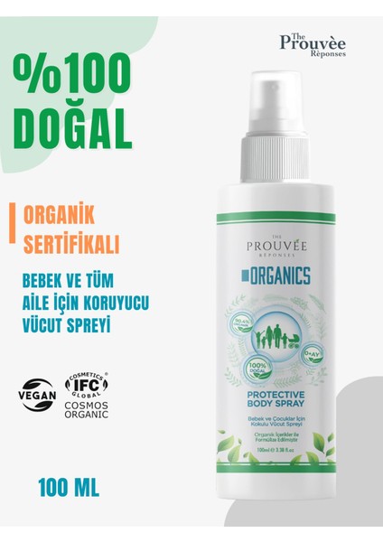 Doğal Koruyucu Vücut Spreyi 100 ml