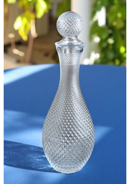 Inci Kapaklı Cam Sürahi - Şerbetlik 900 ml