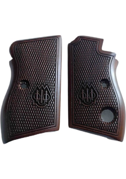 Beretta Mod 70 Tek Düğmeli Beretta Lazer Işlemeli Kabze