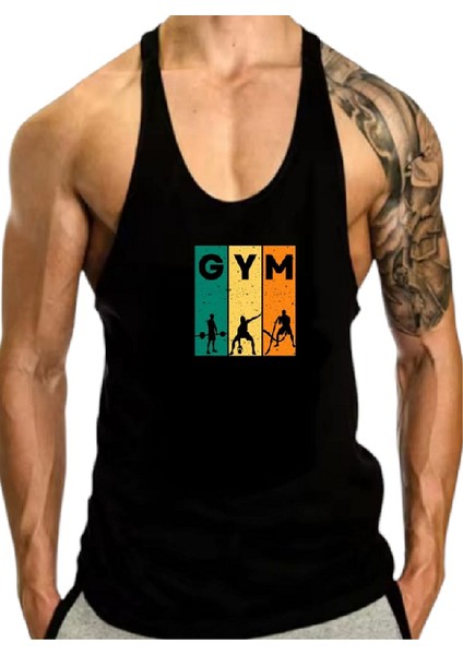 Fitness Gym Tank Top Sporcu Atleti