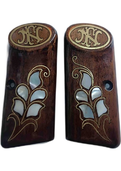 Belçika Browning Fn 1910 Kısa Belçika Telkari Sedef Kakma