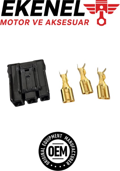 Honda Alpha 110 Statör Soketi | Oem Uyumlu Elektrik Bağlantı Fişi