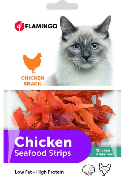Tavuklu Balıklı Yumuşak Kedi Ödülü 85GR - 20 Adet