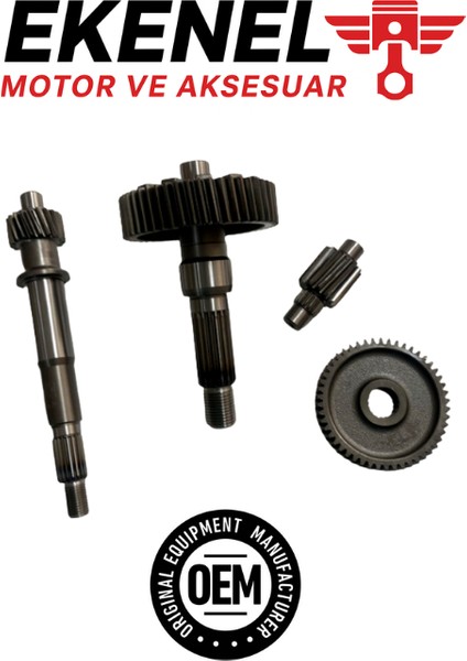 Honda Alpha 110 Şanzıman Dişli Seti | Oem Uyumlu Dişli Takımı