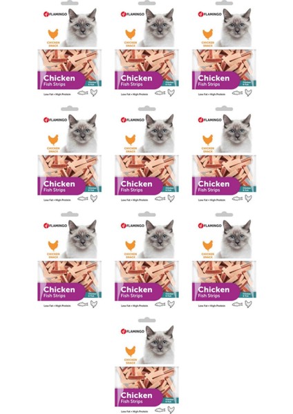 Tavuklu ve Balıklı Sandviç Kedi Ödül Maması 85GR - 10 Adet