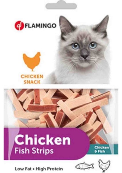 Tavuklu ve Balıklı Sandviç Kedi Ödül Maması 85GR - 10 Adet