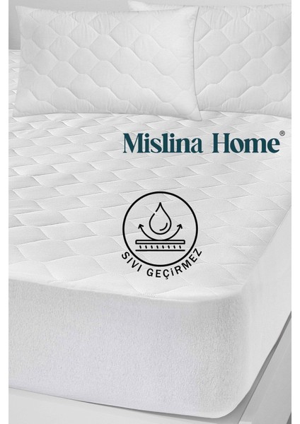 Kapitone Microfiber Fitted Full Kenar Sıvı Su Geçirmez Tek Kişilik Çift Kişilik Yatak Koruyucu Alezi 70X110 cm fiyatları