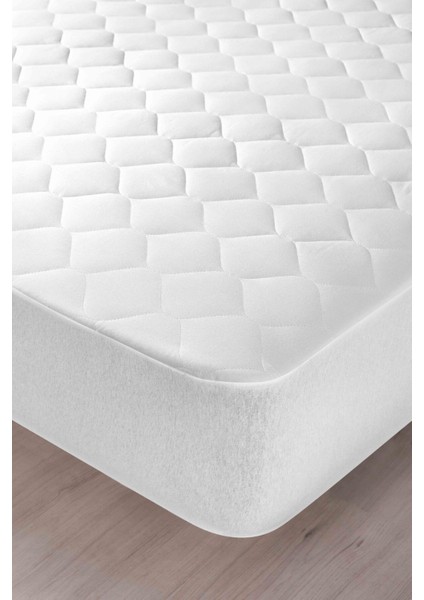 Kapitone Microfiber Fitted Full Kenar Sıvı Su Geçirmez Tek Kişilik Çift Kişilik Yatak Koruyucu Alezi 70X110 cm indirimleri