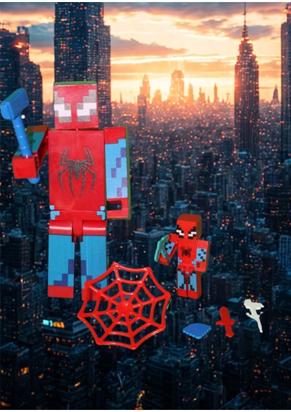 Minecraft Avangers Temalı Oyuncak