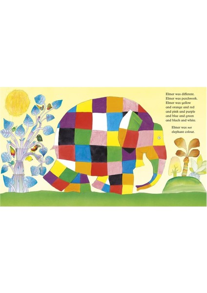 Elmer Book And Toy Gift Set