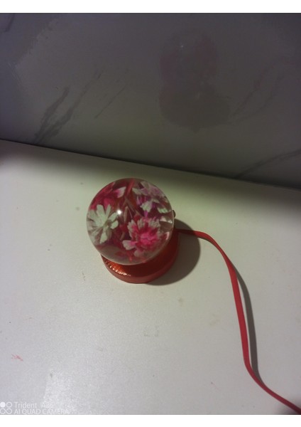 Epoksi Reçine Yedi Renk Pil Gerektirmeyen USB Kablolu Telefon Şarj Çihazı ile Çalışan LED Lanba