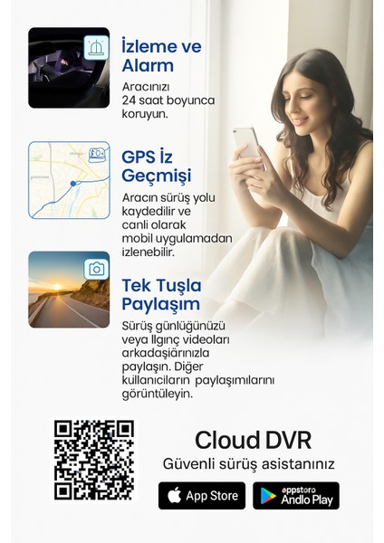 4g Destekli Gps Araç Kamerası – Çift Lensli Full Hd ,canlı Yayın, Uzaktan Izleme, Wi-Fi Mobil Uyumlu fırsatları