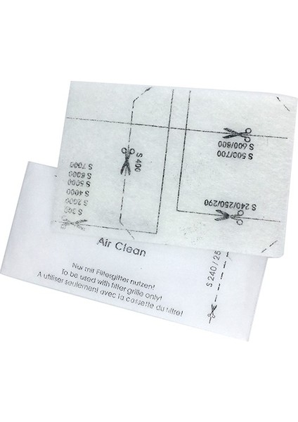 Miele Için 5 Çift Değiştirilebilir Elektrikli Süpürge Aksesuarı Evrensel Motor Filtresi (Yurt Dışından) fırsatları