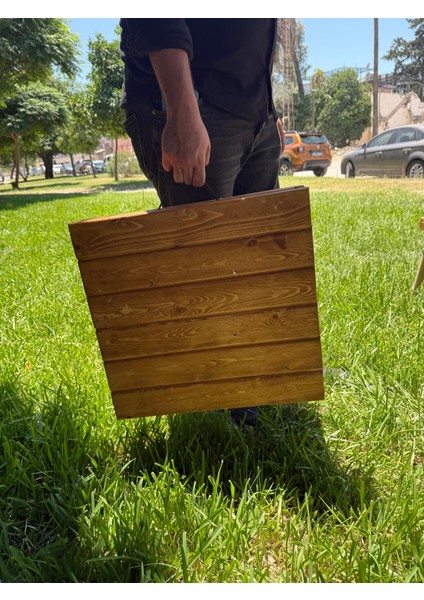 Taşınabilir Ahşap Kamp Masası fırsatları