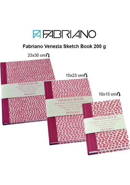 Venezia Sketch Book 200G 48 Yaprak