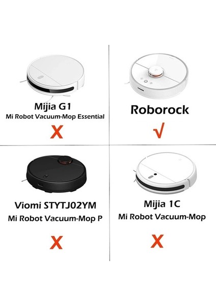 12 Adet Su Deposu Filtresi Xiaomi Roborock S5 S6 S50 S51 S52 S55 Robotik Elektrikli Süpürge Su Çekirdek Yedek Parçalar (Yurt Dışından) modelleri