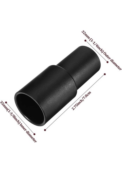 Adet Vakum Hortumu Adaptörü, 1 3/8 Inç Ila 1 1/4 Inç Evrensel Temizleyici Hortum Redüktör Dönüştürücü Vakum Hortumu Ataşmanı (Yurt Dışından) fiyatları