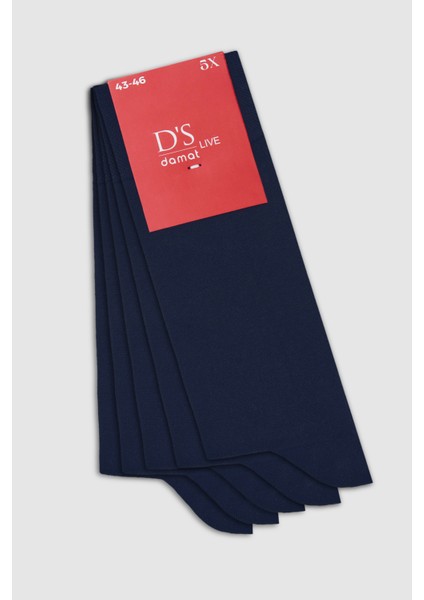 Ds Damat Lacivert 5'li Çorap