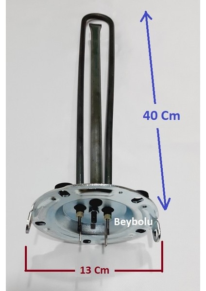 Beko 5 Delikli Titanyum Rezistansı 1980 Watt Rezistans Titanium Model