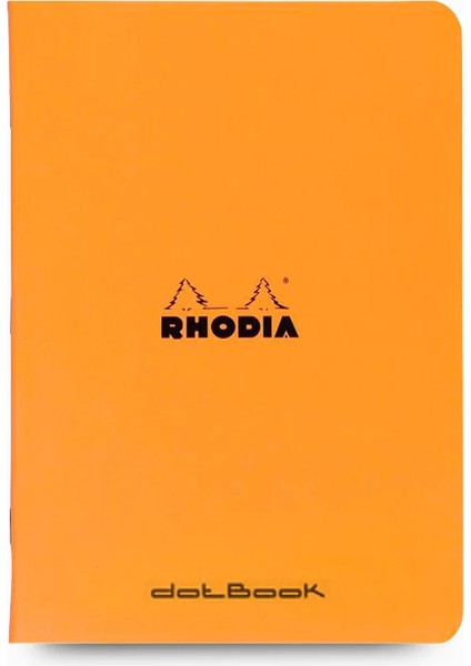 Stapled Noktalı Defter Turuncu A5