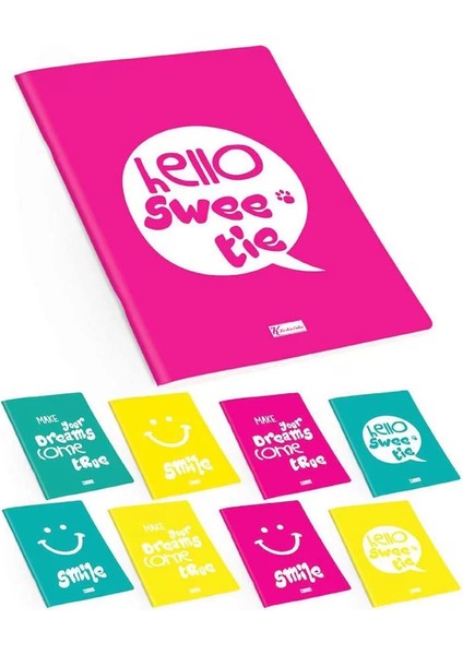 Color Slogan Defter 40YP. Kareli 326702
