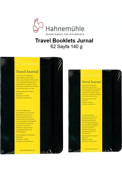 Travel Booklets Jurnal 62 Yaprak 140 G