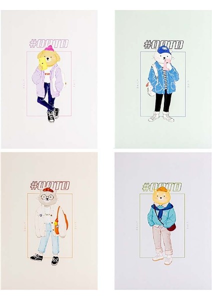 Notebook A5 40YP Coldplay Family Defter FA540