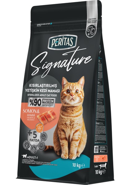 Signature Somonlu Kısırlaştırılmış Kedi 10 kg
