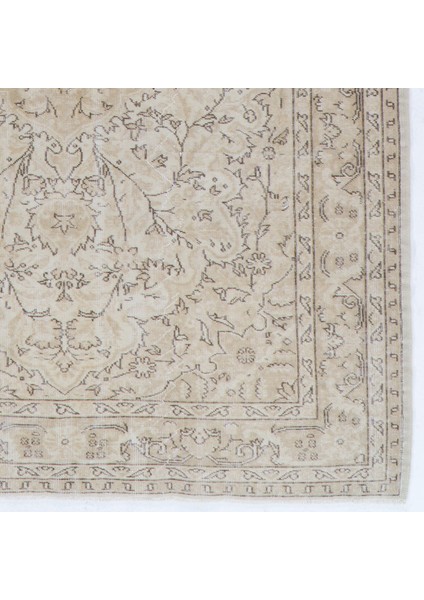 190 x 300 cm Güneşte Soldurulmuş Eski Eskitilmiş El Yapımı Yün Türk Halısı fiyatları