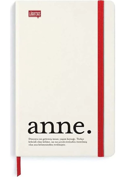 Lugat Serisi 13X21CM Defter (Anne) 500308