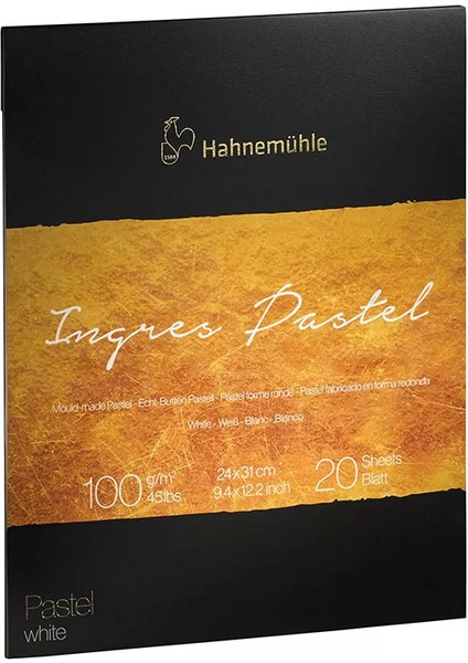 Ingres Pastel Defteri 100G 24X31CM 20 Yaprak Beyaz