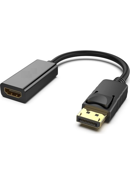 Ekran Bağlantı Noktası Dp Hdtv Adaptörü Displayport - HDMI Uyumlu Kablo 4K 60HZ Dp HDMI Adaptör Kablosu Için Dp Hdtv Kablo Dönüştürücü