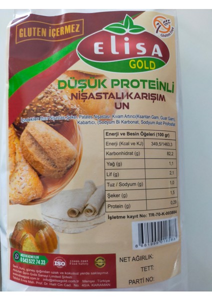 Els Düşük Proteinli 5 kg Un Mix