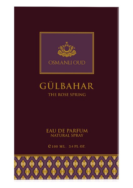 Sultan Gülbahar EDP 100 ML Unisex Parfüm – Baharatlı Çiçeksi Oryantal – 4017