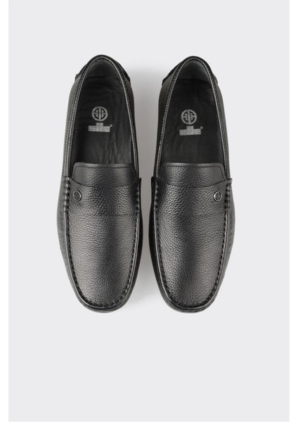 Siyah Deri Erkek Günlük Ayakkabı modelleri