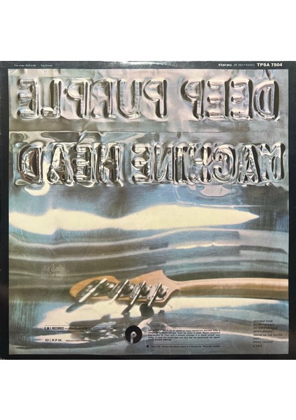 Deep Purple Machine Head (1 St. Press) Lp Plak