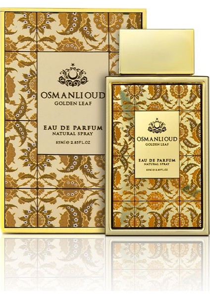 Golden Leaf EDP 85 ML Unisex Parfüm – Meyvemsi Çiçeksi Pudralı – 4070