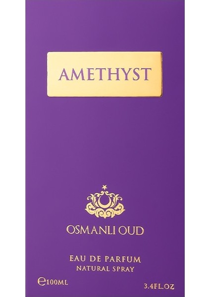 Amethyst EDP 100 ML Unisex Parfüm – Meyvemsi Oryantal – 4081 modelleri