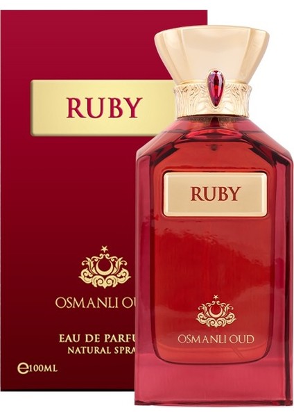 Ruby EDP 100 ML Unisex Parfüm – Meyvemsi Oryantal Çiçeksi – 4084