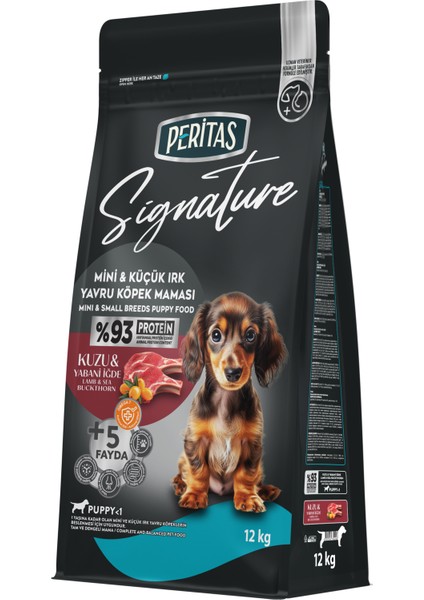 Signature Kuzulu Yavru Köpek Küçük Irk - 12 kg
