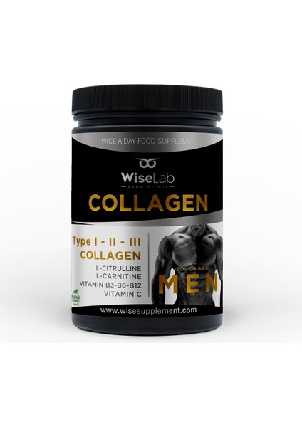Men Collagen 300GR TIP123 L-Carnitine L-Citrulline